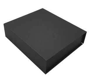 Black Gift Box with Magnetic Flap